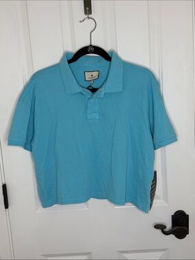 Tuckernuck Turquoise Short-Sleeve Polo